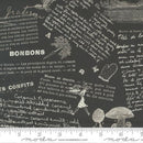 Moda Julia by Crystal Manning - Cookbook Text and Words Granite - 11923 22 - Sewjersey.com