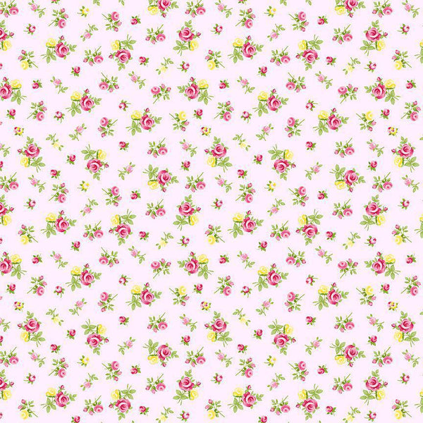 TOSSED TINY ROSE ROSE-CD2256  PINK