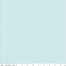 Riley Blake Designs Stripes by the RBD Designers - 1/8" Stripe Aqua - C495 AQUA - Sewjersey.com
