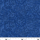 Blank Quilting Hexi Dots Blue 4185-77 108" Wide 100% Cotton Fabric - Sewjersey.com