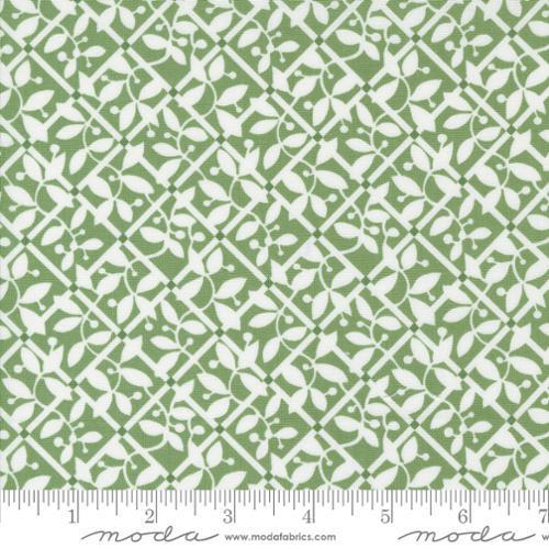 Moda Shoreline by Camille Roskelley - Lattice Checks and Plaids Blender Green 55303 15 - Sewjersey.com