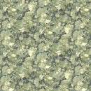 Timeless Treasures Lumiere Packed Leaves Green FLEUR-CD4358 GREEN