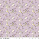 Riley Blake Adel in Spring by Sandy Gervais Lilacs in Lilac Cotton Fabric - C11423 - Sewjersey.com