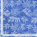Timeless Treasures Tonga Batik Fern Bluebell TONGA-B2534 BLUEBELL - Sewjersey.com