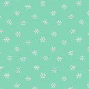 Michael Miller Sugar Flowers DC11575-Green-D - Sewjersey.com