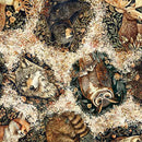 QT Fabrics Cedar & Sage Animal Toss 31953-E