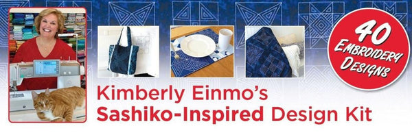 Janome Kimberly Einmo's Sashiko-Inspired Design Kit