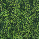 Wisteria-Green Spinach Island Batik