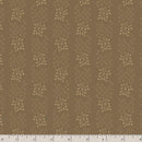 Marcus Fabrics Love Letters Leaves and Circles Brown R521850D BROWN 100% Cotton Fabric 44/45" wide - Sewjersey.com