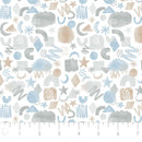 Blocks-Light Blue-100% Cotton-50220305-02 - Sewjersey.com