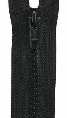 Coats and Clark Sport Separating Zipper Black 20" F43 20 2
