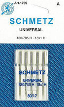 Schmetz Universal Needle 80/12 5 Pack - Sewjersey.com