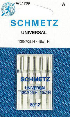 Schmetz Universal Needle 80/12 5 Pack