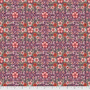 Free Spirit Farm Friends by Mia Charro - Farm Floral Plum - PWMC008.XPLUM - Sewjersey.com