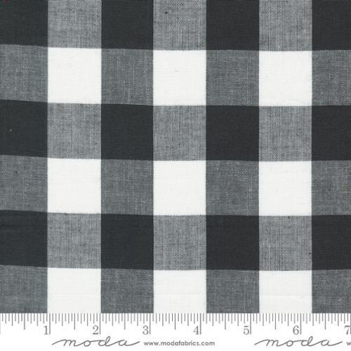 Moda Panache Wovens - White Black Plaid 12218 26 - Sewjersey.com