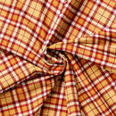 Camelot Fabrics Pumpkin Patch Keeper Harvest Plaid Orange 49250105-01 100% Cotton Fabric 44/45" wide