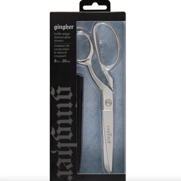 Gingher 8" Dressmaker Shears - Sewjersey.com