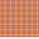 Camelot Fabrics Pumpkin Patch Keeper Harvest Plaid Orange 49250105-01 100% Cotton Fabric 44/45" wide