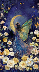 Timeless Treasures Lumiere Fairy Panel 24 x 44/45" PANEL-CD4350 MULTI