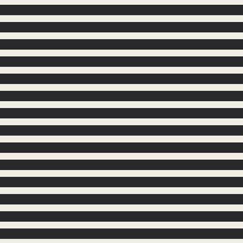 Art Gallery Fabrics Striped Knits - Striped Alike Caviar - K-ST-103