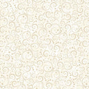Henry Glass Nordic Mini Swirls 3609-44 Cream