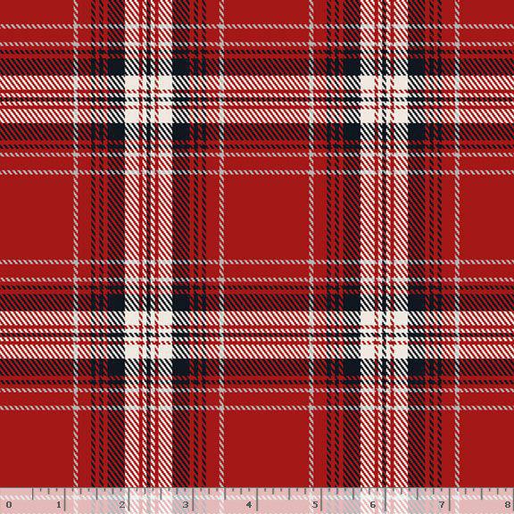 Marcus Primo Plaid Flannel R091410  RED