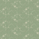 Marcus Fabrics Blue Palisades Roses R222072D SAGE