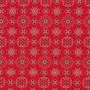 Robert Kaufman Sevenberry: Bandana - SB-82103D1-2 RED - Sewjersey.com