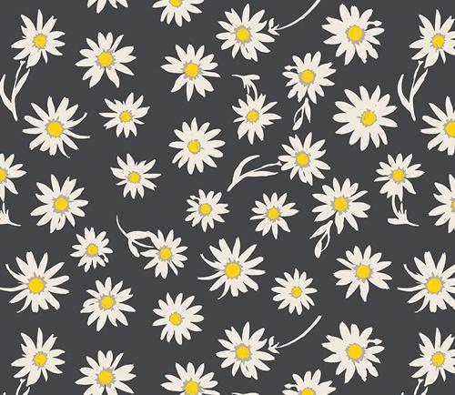 Art Gallery Fabrics Wonderful Things by Bonnie Christine - Flower Glory Evening - Knit Fabric - K-31403
