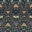 Moon Garden by Dear Stella STELLA-D3344  MIDNIGHT - Sewjersey.com