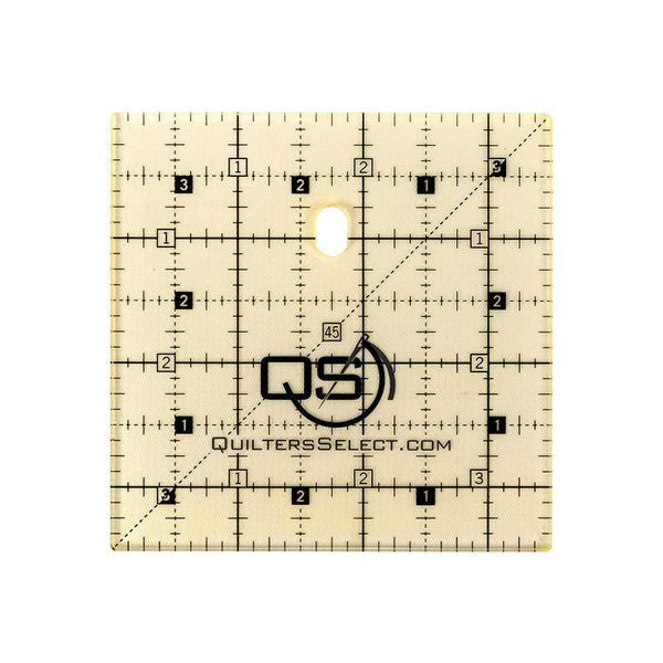 Quilters Select 3.5" x 3.5" Non-Slip Ruler QS-RUL3.5