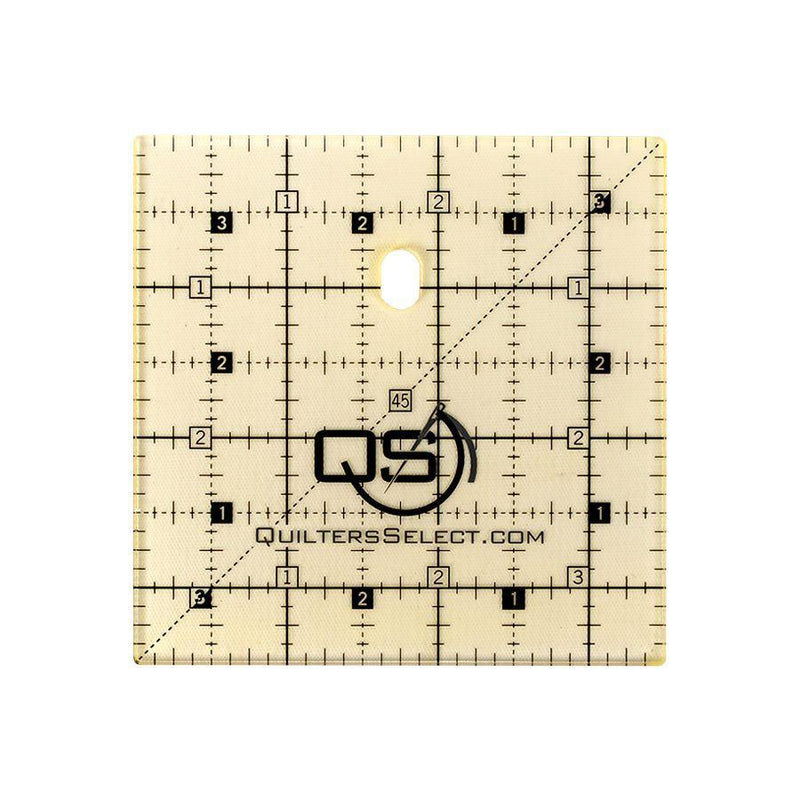 Quilters Select 3.5" x 3.5" Non-Slip Ruler QS-RUL3.5