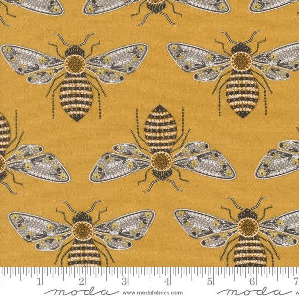 Moda Bee Garden Metallic Honey 48411 15M