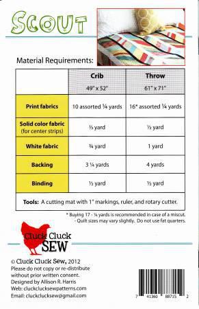 Scout Quilt Pattern