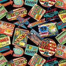 Blank Life's a Kick... Diner Signs - Black - 1657 99