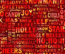 Oasis Noel Greetings -  Red - OA594392 - Sewjersey.com