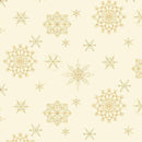 Marcus Fabrics Nordic Christmas Straw Ornaments Cream R441947D CREAM