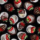 Kanvas Studio Chocolicious Strawberry Delight - Black - 09843 12 - Sewjersey.com