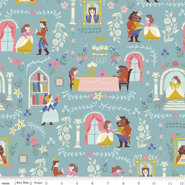 Riley Blake Beauty and the Beast by Jill Howarth - C9530-BLUE