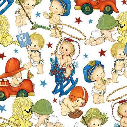 Michael Miller Patriotic Baby