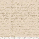Marcus Fabrics Love Letters Letters Tan R521853D TAN 100% Cotton Fabric 44/45" wide - Sewjersey.com