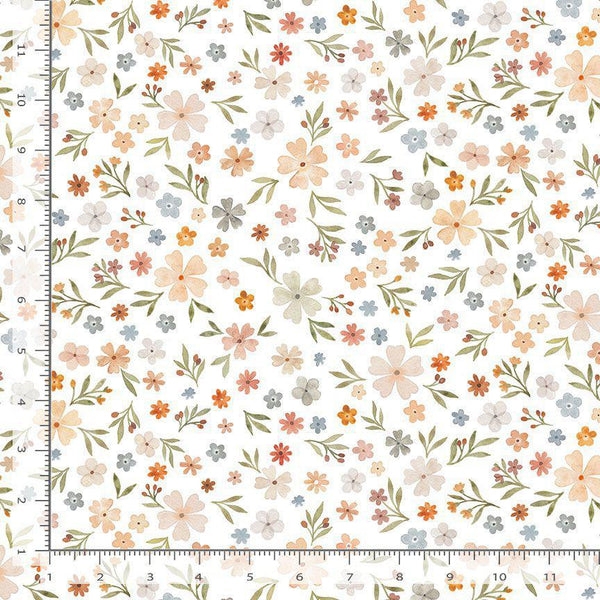 SPRING FLORAL STELLA-DNS2515  WHITE