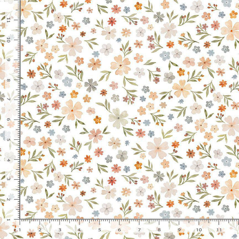 SPRING FLORAL STELLA-DNS2515  WHITE