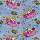 Camelot Fabrics Rick and Morty R & M Universe Blue 23930106-01 - Sewjersey.com