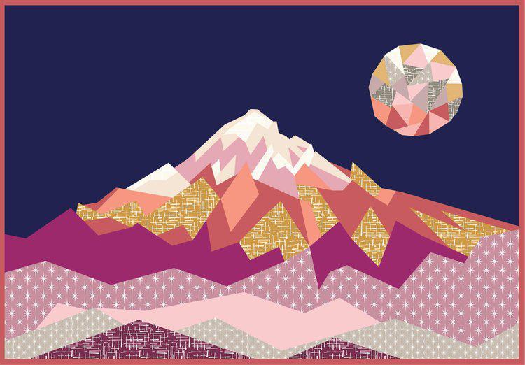 The Elevated Abstractions: Mt. Hood Quilt