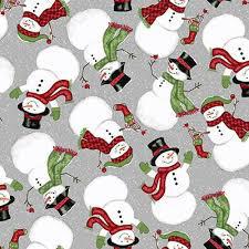 Studio e Snow Merry Tossed Snowmen by Sharla Fults - 5689 98