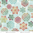 Henry Glass Sweet Christmas Memories Snowflake Toss 3626-17 Ice Blue