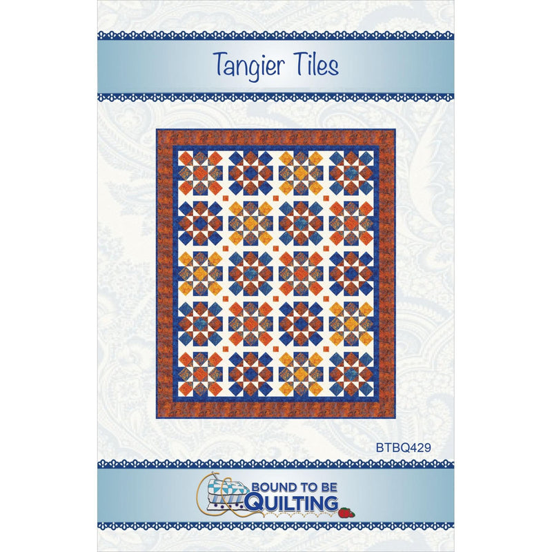 Bound to Be Quilting Tangier Tiles Pattern by Mimi Hollenbaugh and Pat Syta BTBQ429