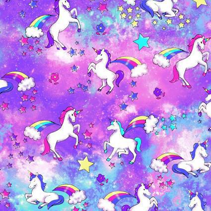 Freckle and Lollie Belle & Blue - Unicorn Rainbow - FLBB-D14-V