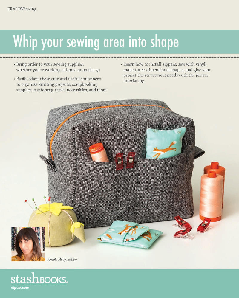 Stitched Sewing Organizers by Aneela Hoey - Sewjersey.com